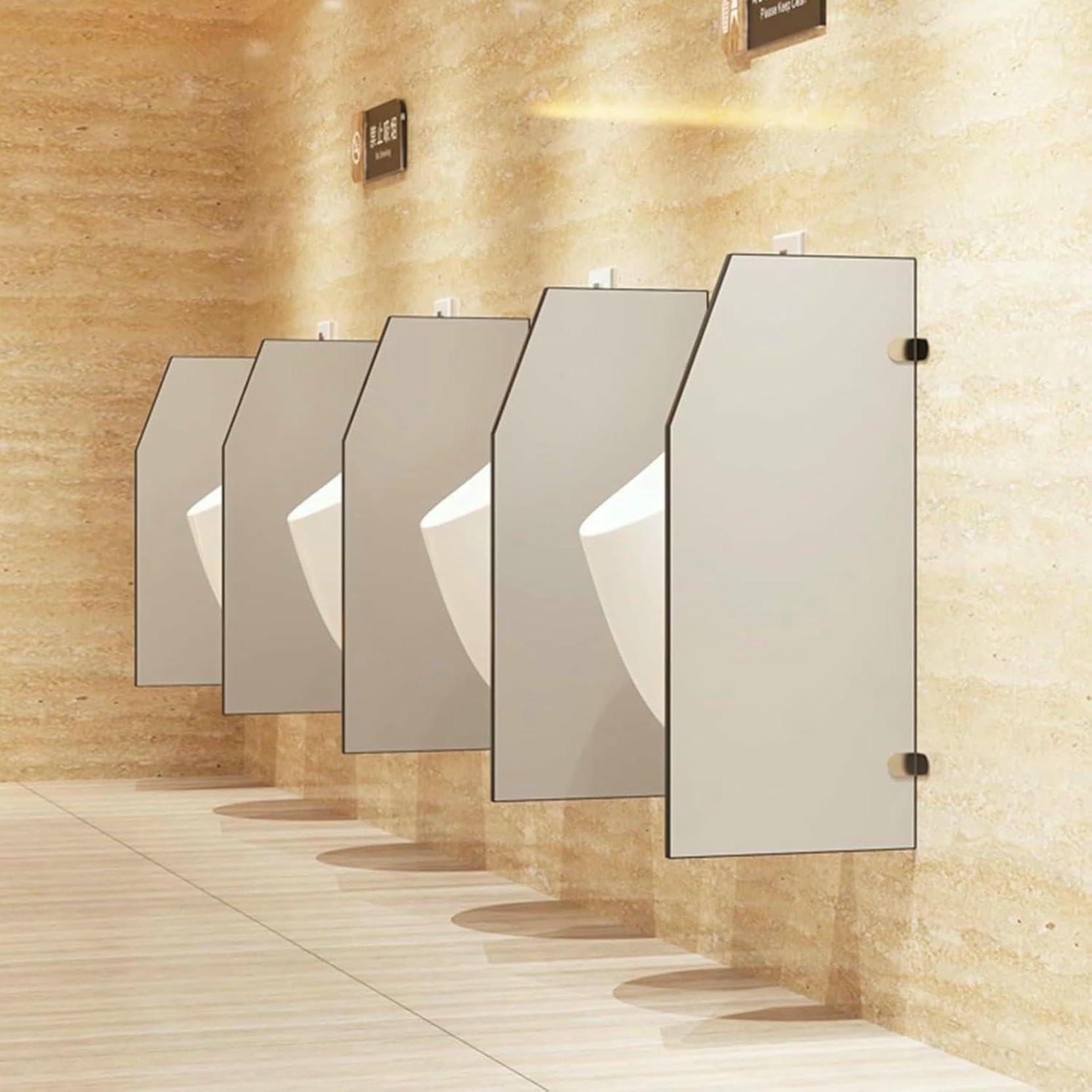 Partition de toilette publique et diviseur mural pour écran de confidentialité