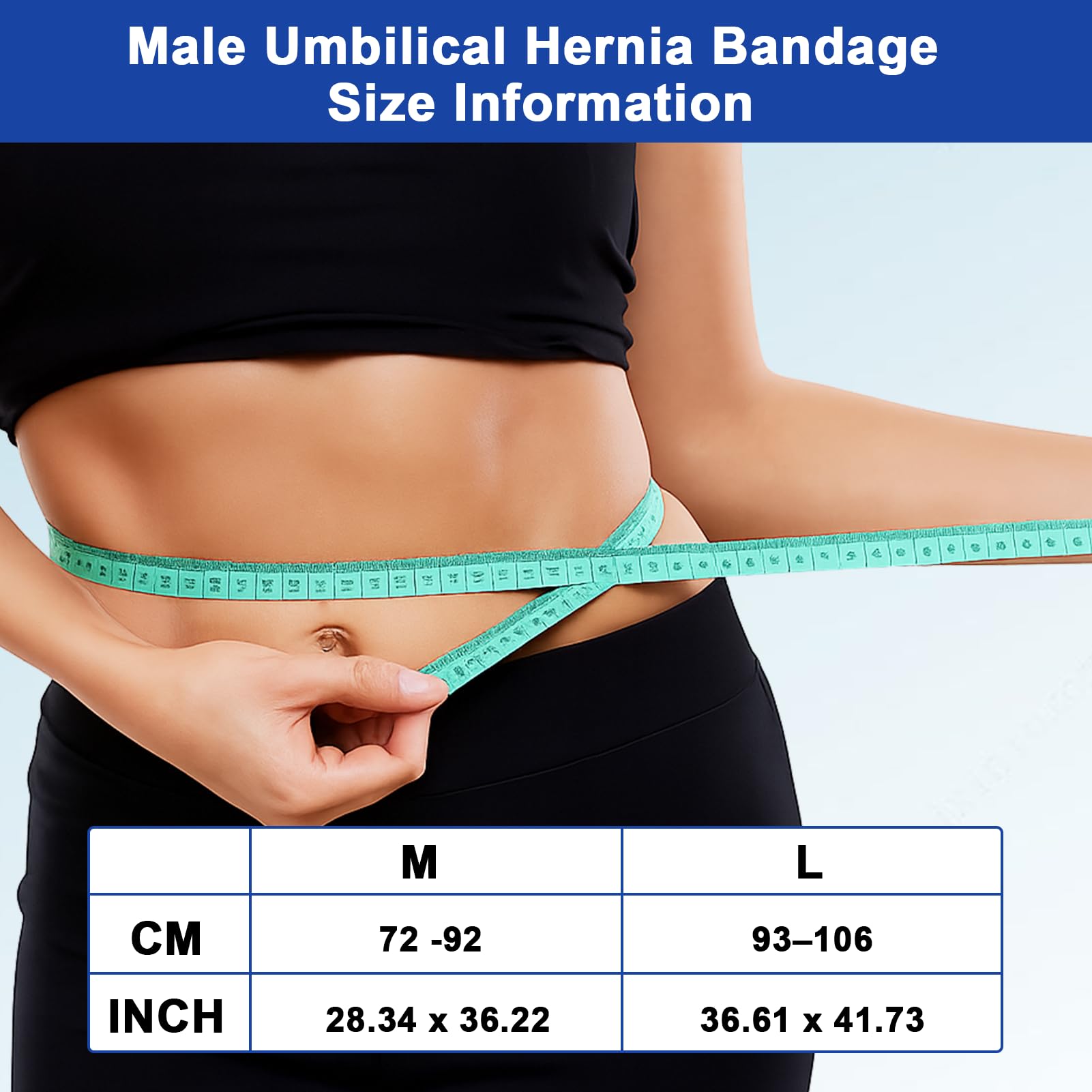 Hernie Ombilicale, Attache De Hernie Ombilicale Pour Hommes Et Femmes, Ceinture Herniaire, Ceinture Abdominale Linderung Von Schmerzen, Die Durch Einen Leistenbruch Verursacht Werden(M)