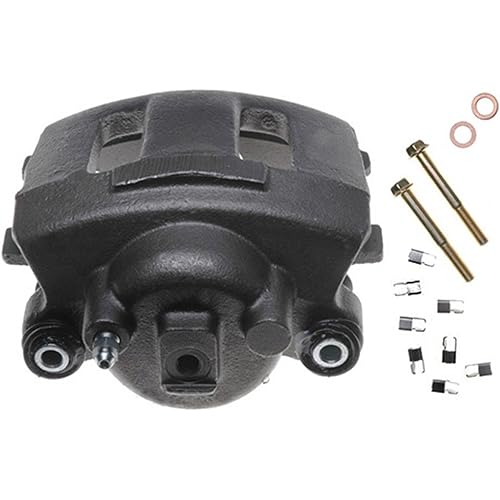 ACDelco Gold 18FR983 Front Passenger Side Disc Brake Caliper Assembly (Friction Ready Non-Coated), Remanufactured