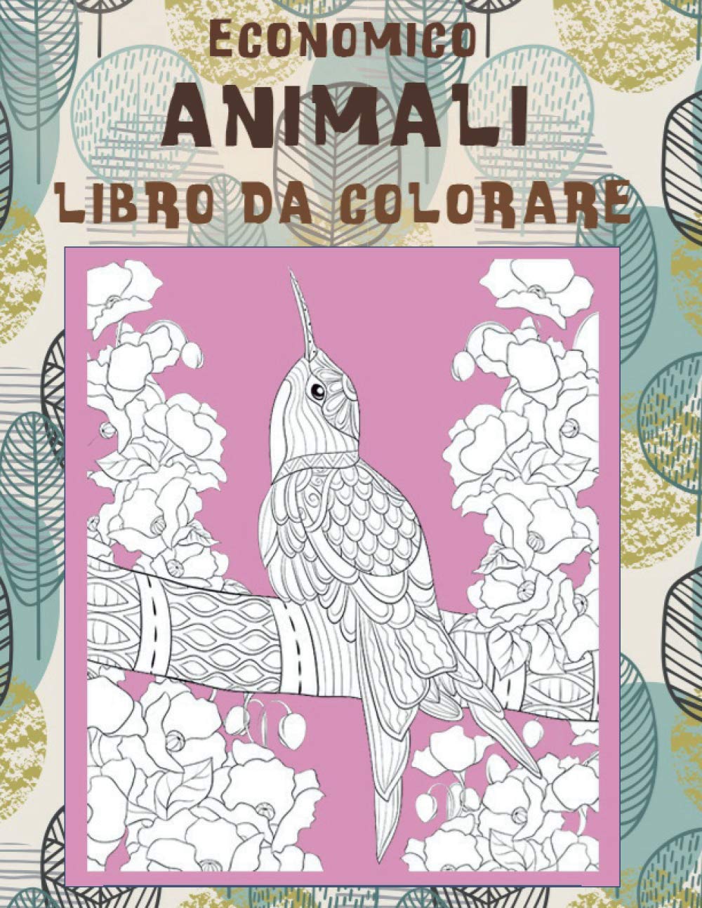 Libro da colorare - Economico - Animali