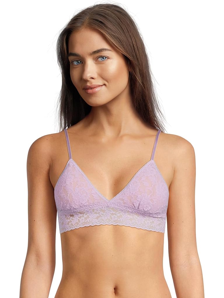 Red Hanky Panky Signature Lace Padded Triangle Bralette