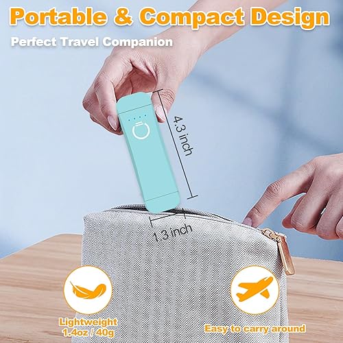 Miniatura 5 de HIONXMGA Luz de lectura de libros, lámpara táctil silenciosa para leer en la cama, lámpara recargable con clip con 3 colores ámbar y atenuación