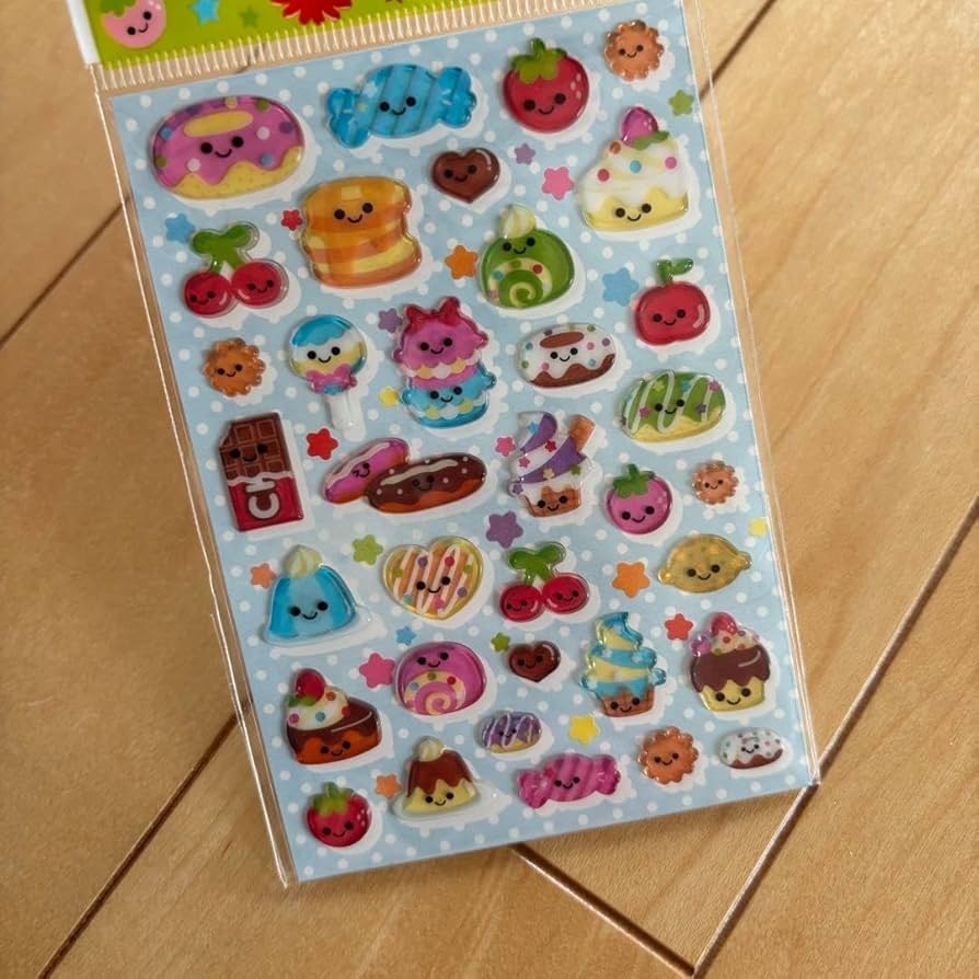 Amazon.co.jp: 平成レトロシール スイーツ : おもちゃ