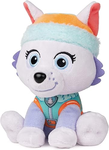 Miniatura 6 de GUND - Peluche oficial de PAW Patrol Everest en uniforme de rescate en nieve característico, animal de peluche para edades de 1 y en adelante, 15,2