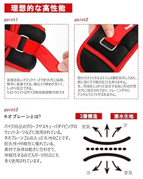 Amazon.co.jp: Fragraim アンクルウェイト 足首 手首 重り