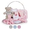 BebeDeParis Original Gifts for Newborns Classic Gift for Babies Personalized Gift Basket 3-6 Months Pink