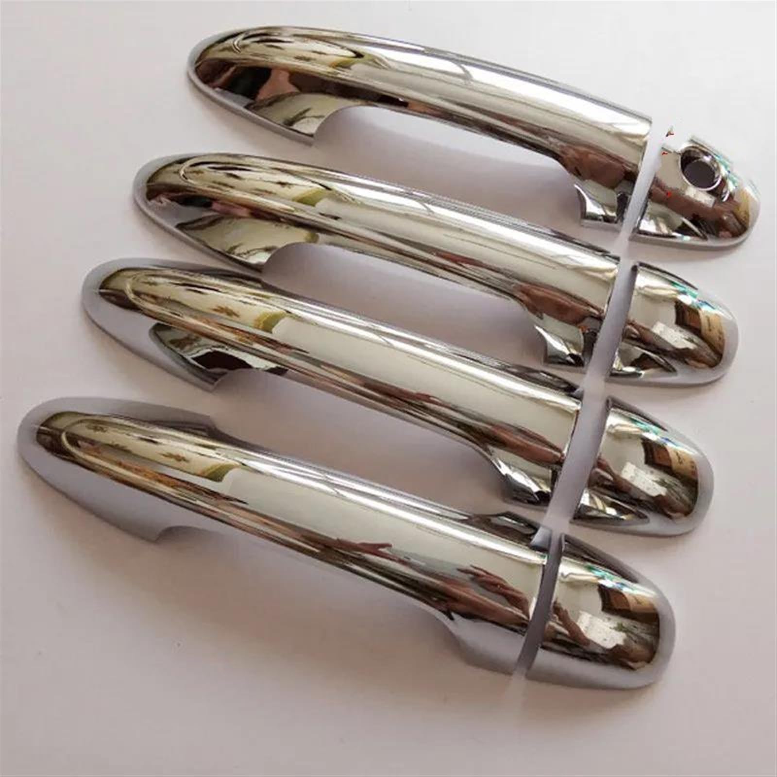 Kjhopy A Ccessories Car Door Handle Cover For Toyot For Hilux Revo 2016 2018 2020 2021 2022 2023 Trim Plastic Chrome Exterior Door Handle(A)