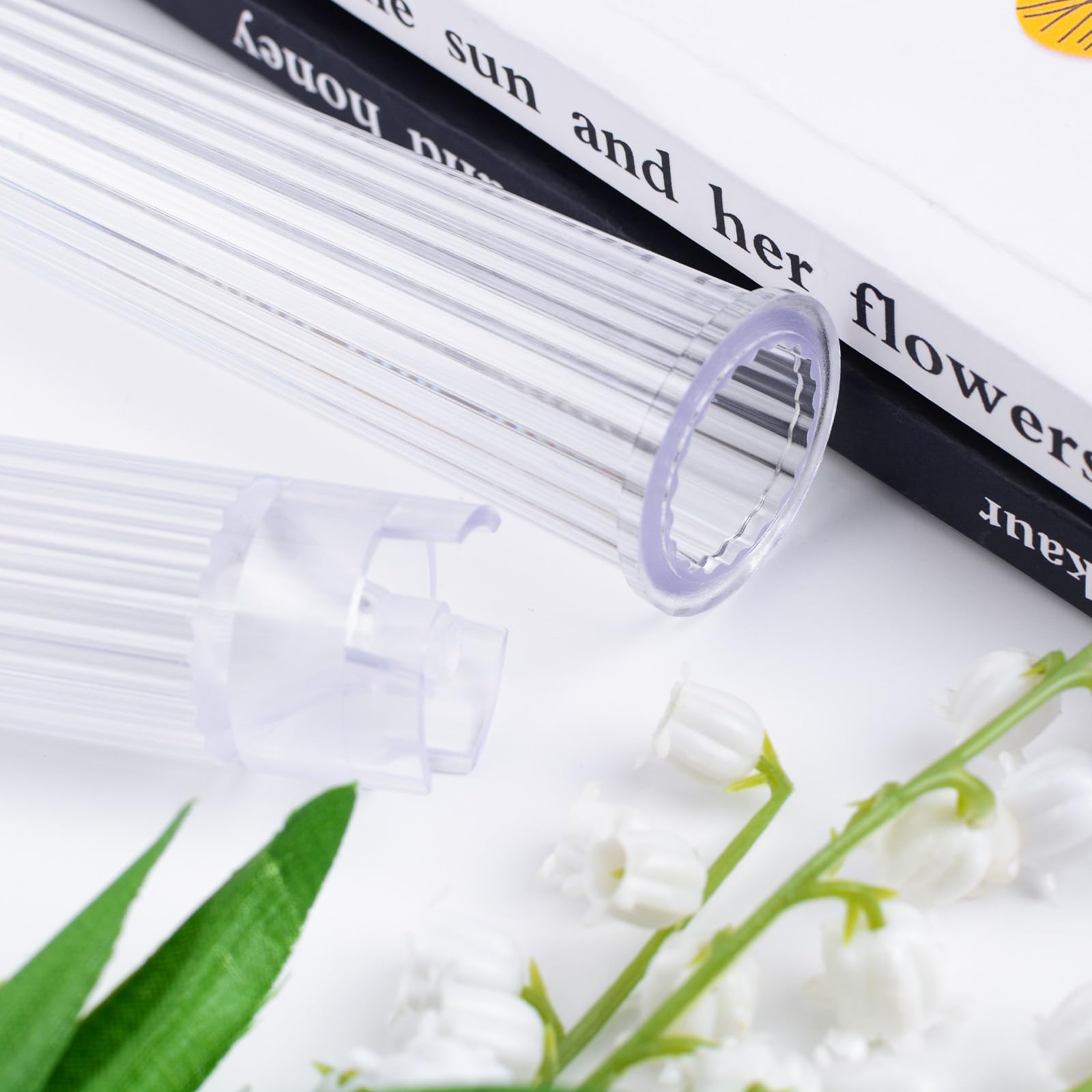 Stampo Per Candele Cilindrico Trasparente - Con Stoppino, Per Candele Fai Da Te, Decorazione Casa E Chiesa - Foto 6