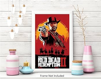 No.273フレーム付きキャンバスアート　レッドデッドリデンプション No.273フレーム付きキャンバスアート レッドデッドリデンプション