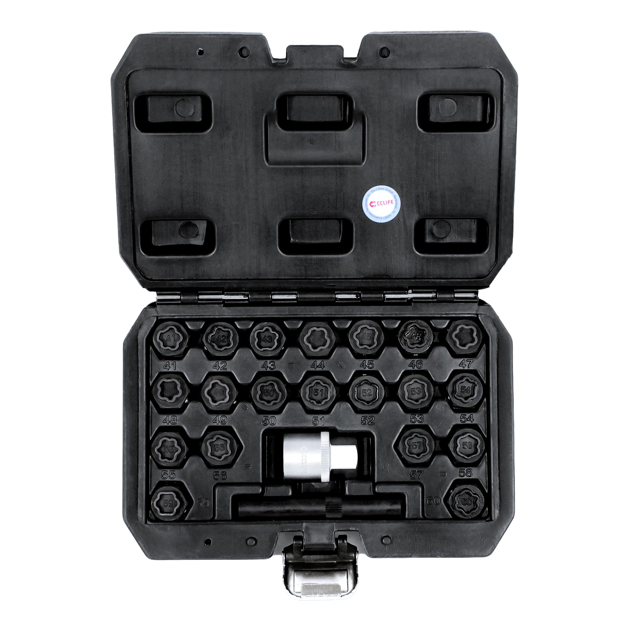 CCLIFE Felgenschloss Adapter Set 22-tlg. kompatibel mit BMW