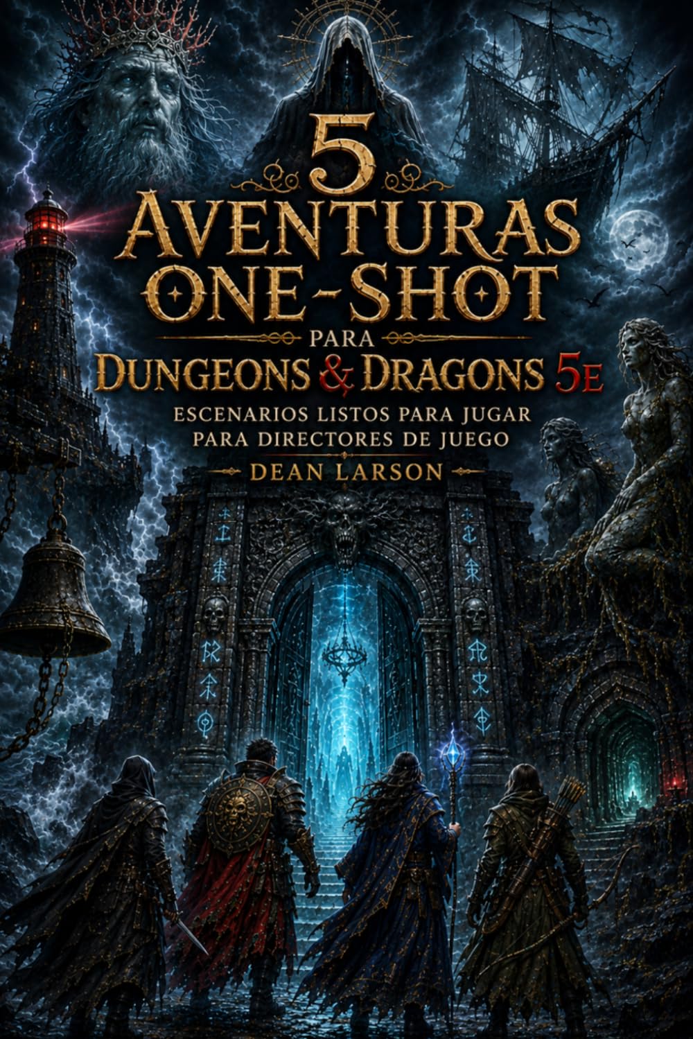 5 Aventuras One-Shot para Dungeons & Dragons 5E: Escenarios Listos para Jugar para Directores de Juego con Horror, Misterio, Fantasía Oscura, Jefes Épicos y Sesiones de Dos Horas