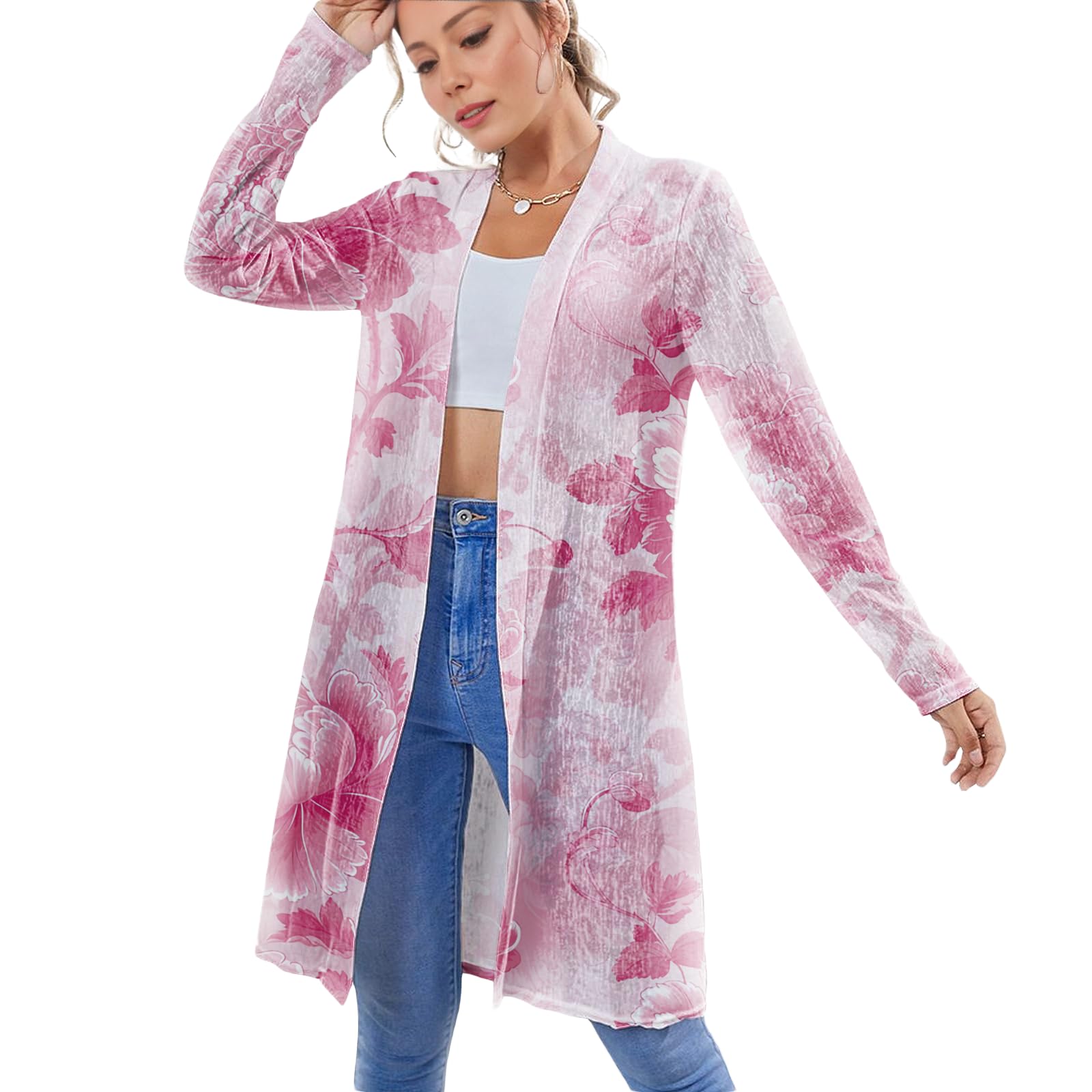 Sweater Shirts for Women Plus Size Comfy and Soft Beach Light Cover Ups Open Front Fashionable Fall Sweater