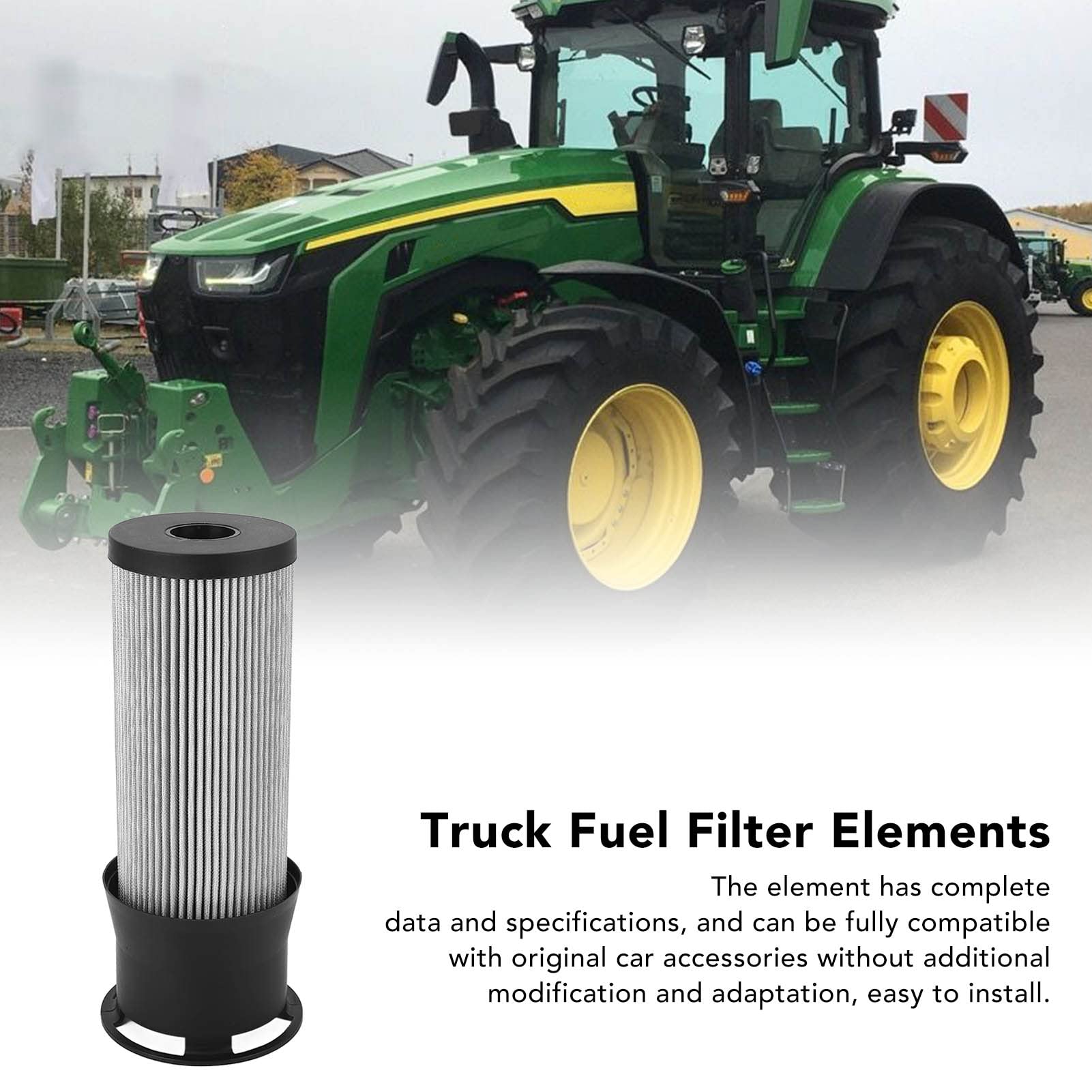 Élément de filtre à carburant hydraulique, élément de filtre hydraulique robuste, tracteurs utilitaires compacts pour 3033R 3038R 3039R OE LVA13065