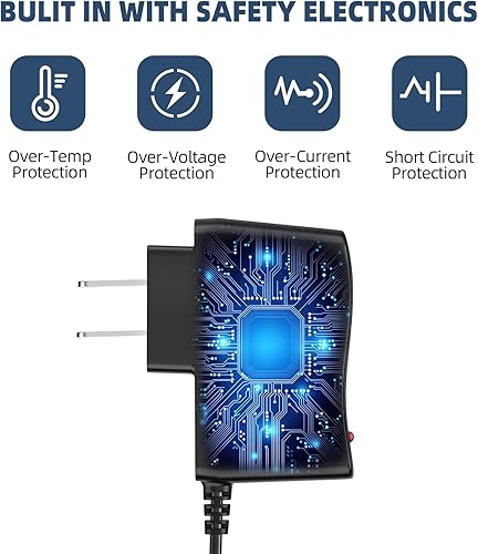 Miniatura 2 de 5V 0.6A AC DC adaptador cargador para TP-Link TO50060-2B1 fuente de alimentación 0.138x0.053 in