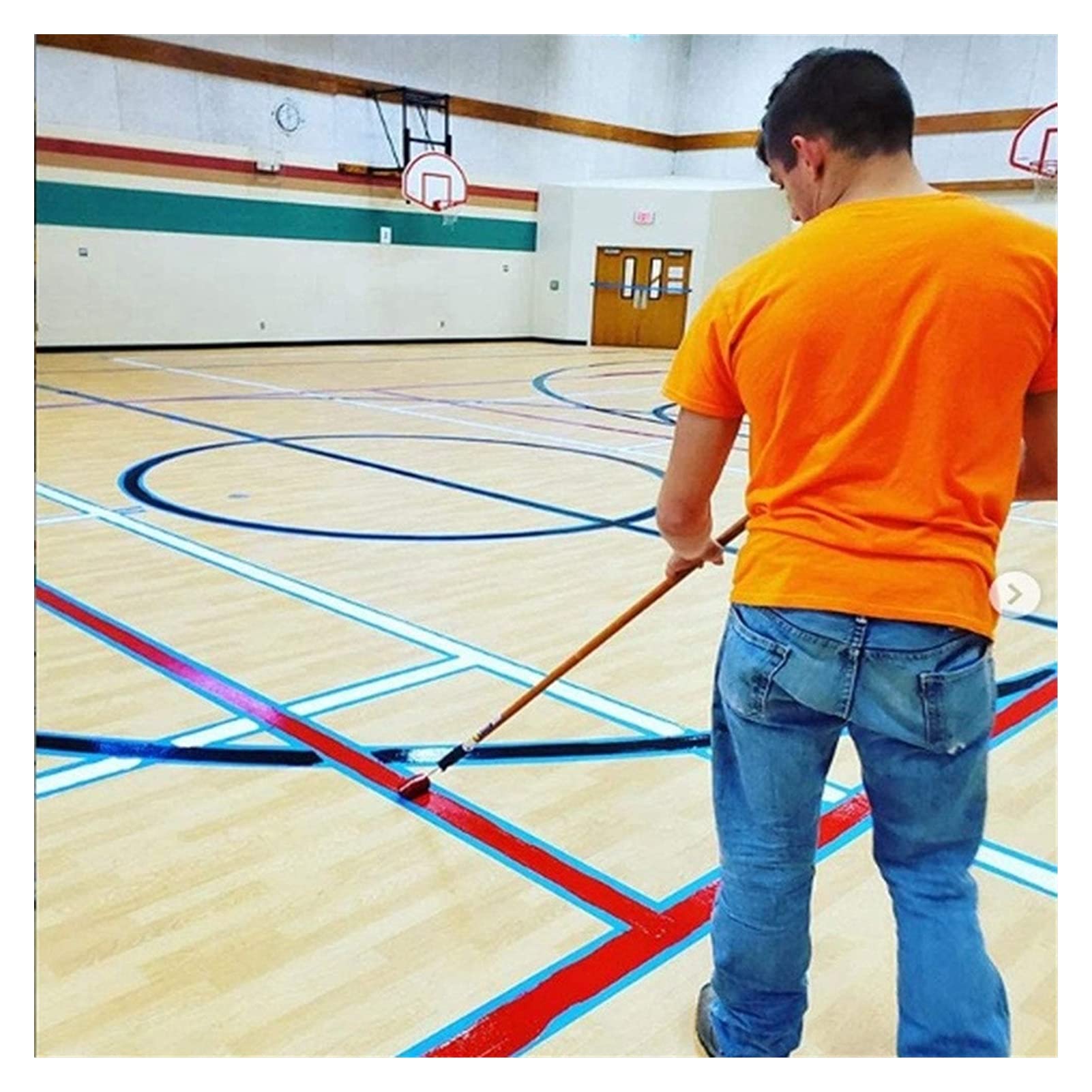 Cinta de Pinturas Azules de 6 Rollos - Cinta de enmascaramiento Adecuado para Bricolaje o Pintor Profesional (25 mm x 20m)