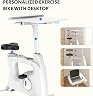 Exercise Bikes for Home, Space Saving Under Desk Bike thumbnail 3