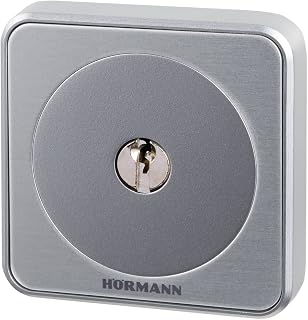 Hörmann 4511648 Schlüsseltaster/Schlüsselschalter STUP50, in Unterputzausführung, inklusive 3 Schlüssel