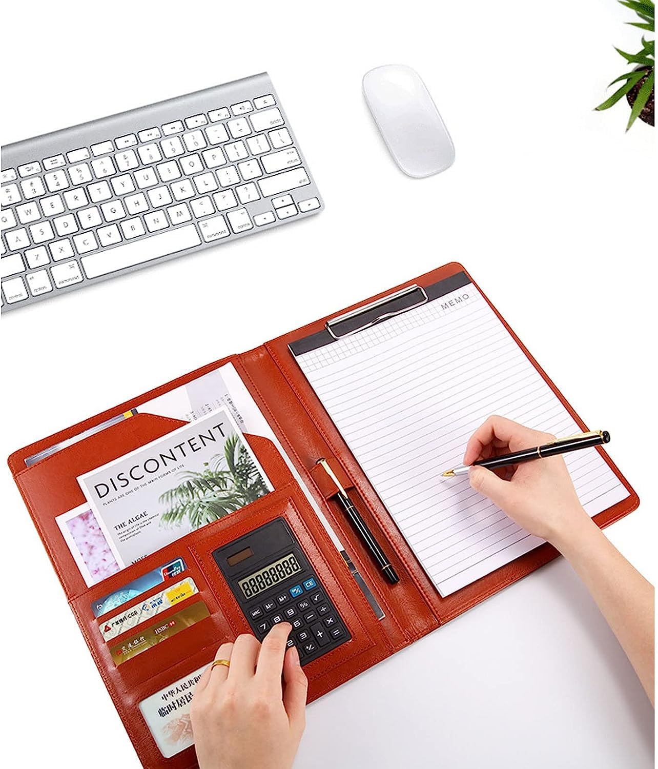 teczka, Organizator dokumentów prawnych dla kobiet i mężczyzn(Light Grey)