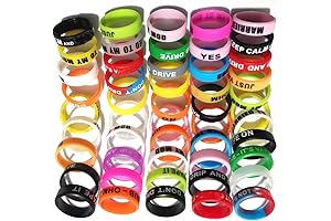 50 Pieces Vape Rings Silicone Anti-Slip Bands