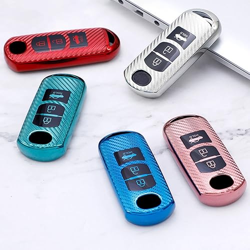 Miniatura 2 de TPU Car Remote Key Case Cover, for Mazda 2 3 6 Atenza Axela Demio CX-5 CX5 CX-3 CX7 CX-9 2015 2016 2017 2018 2019