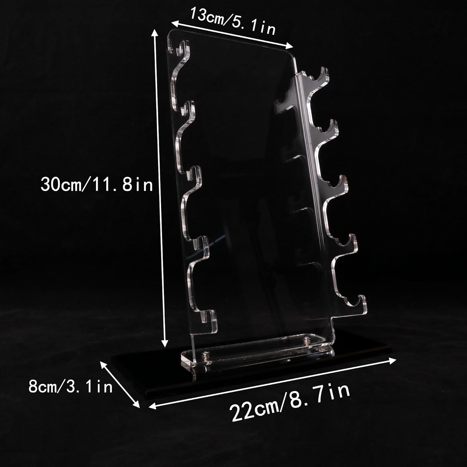 Pocket Knife Display,Pocket Knife Holder,Pocket Knife Storage,Acrylic Knife Display Stand,for pocket knife organizer& Display hut home decoration (2)