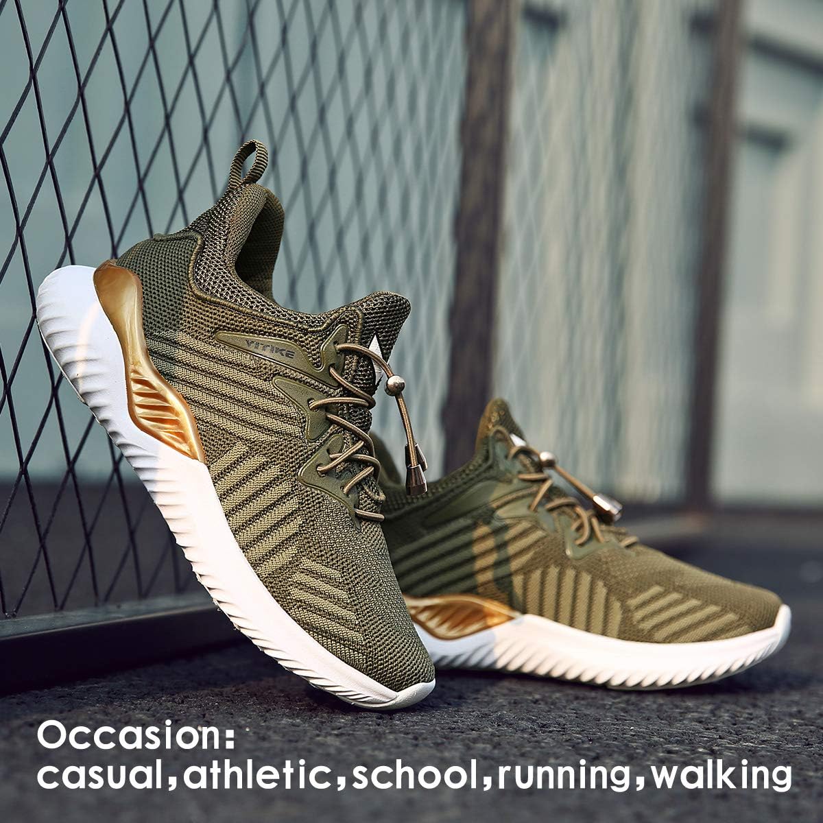 VITUOFLY Boys Sneakers Kids Running Shoes Girls Mesh Fitness Shoe Indoor Training Sneaker Lightweight Outdoor Sports Athletic Tennis Shoes for Little Kid/Big Kid - Image 6