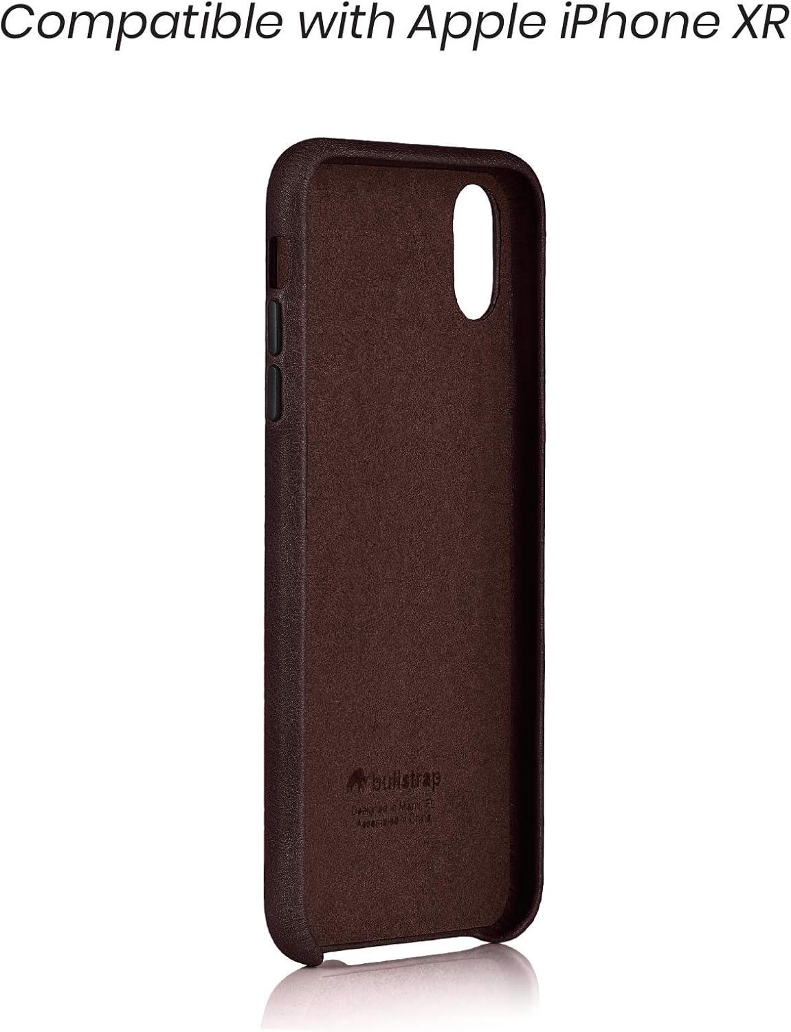 Bеѕt Rеvіеw Bullstrap Premium Leather Phone Case Compatible with Apple iPhone XR, Bourbon Brown