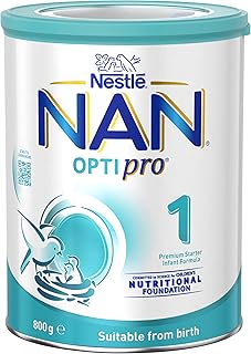 Nestlé NAN OPTIPRO 1 Premium Starter Baby Infant Formula Powder, From Birth – 800g
