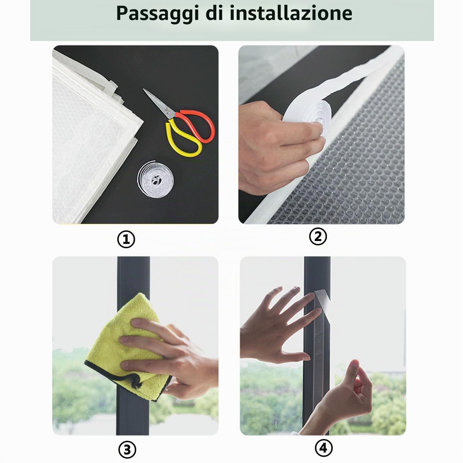 Tende Termiche Isolanti per il Freddo,Kit Isolante per Pellicole Termica per Finestre,Tenda Isolamento Antivento,Tende Oscuranti Protezione della Privacy,Riutilizzabile (W200xH240cm/79x94in)