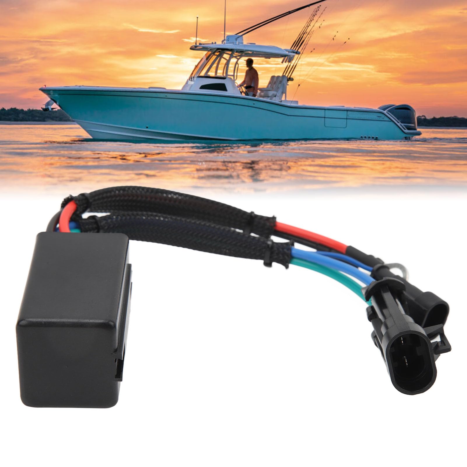 Interruttore relè Elettrico, Relè Trim Inclinabile 12V 586767 Sostituzione per Fuoribordo Evinrude 40 a 300 CV