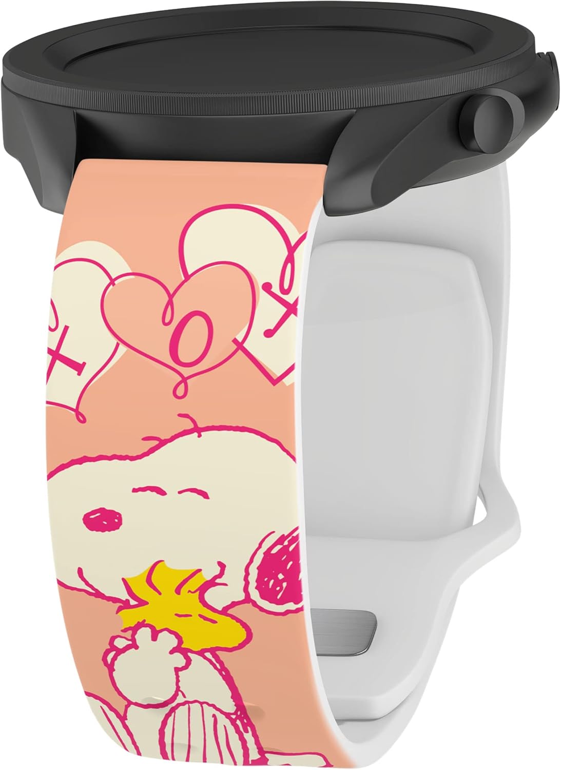 Affinity Bands Peanuts Valentines HD Watch Band Compatible with Samsung Galaxy Watch