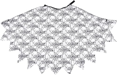 Holibanna 2pcs Children's Spider Web Cape Fun Cape Sheer Spiderweb Cape Funny Cosplay Dress Gothic Spiderweb Cape