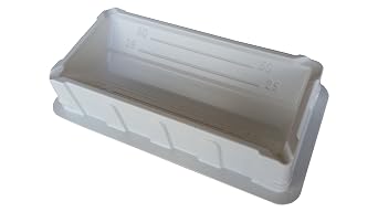 Argos Technologies B3150-100 Basins, 50 mL, White Pack of 100