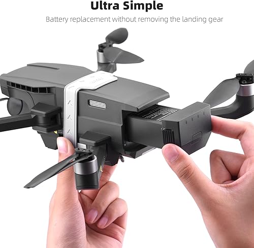 Miniatura 4 de Tren de aterrizaje para Holy Stone HS720G, protector de hélice Protector de extensión plegable Soporte de pierna para piedra santa HS720G Accesorios