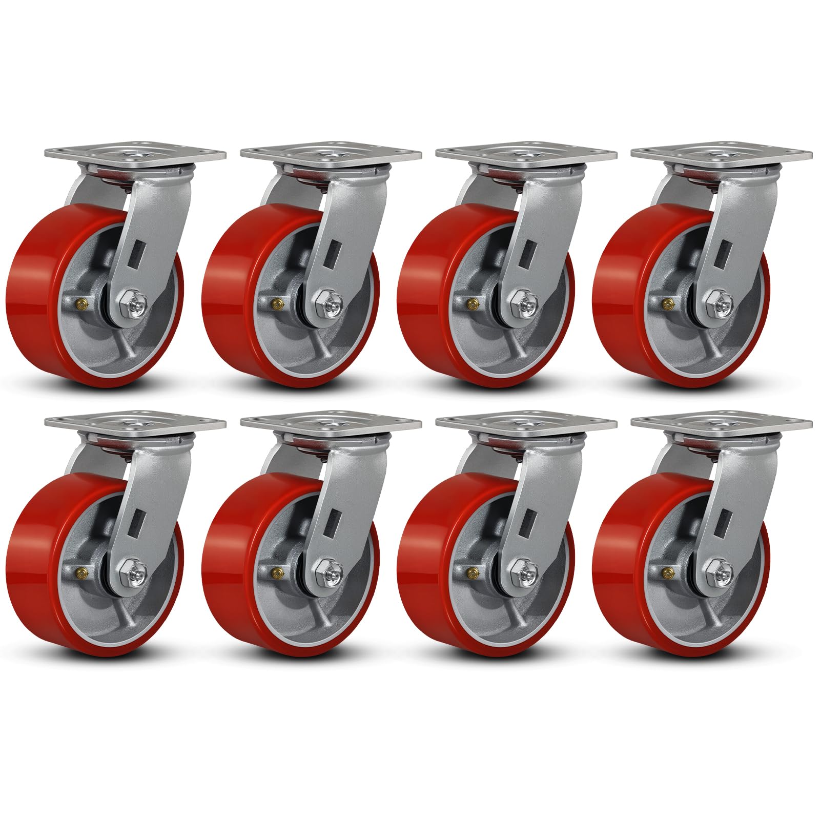 Heavy Duty Industrial Casters - 4000lb Capacity -26 Heavy Duty Industrial Casters - 4000lb Capacity -26