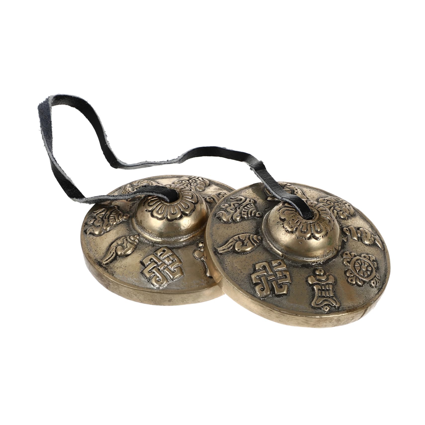 VICASKY Kupfer-schlaginstrument Beckenglocke Für Meditation Yogaglocke Handgefertigt Reine Kupferbecken Meditationsglocke Als Percussion-instrument
