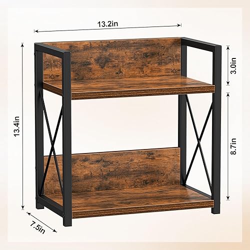 Miniatura 7 de Giikin Organizador de encimera de cocina, organizador de especias de 2 niveles para despensa, estante de encimera de cocina, organizador de estación