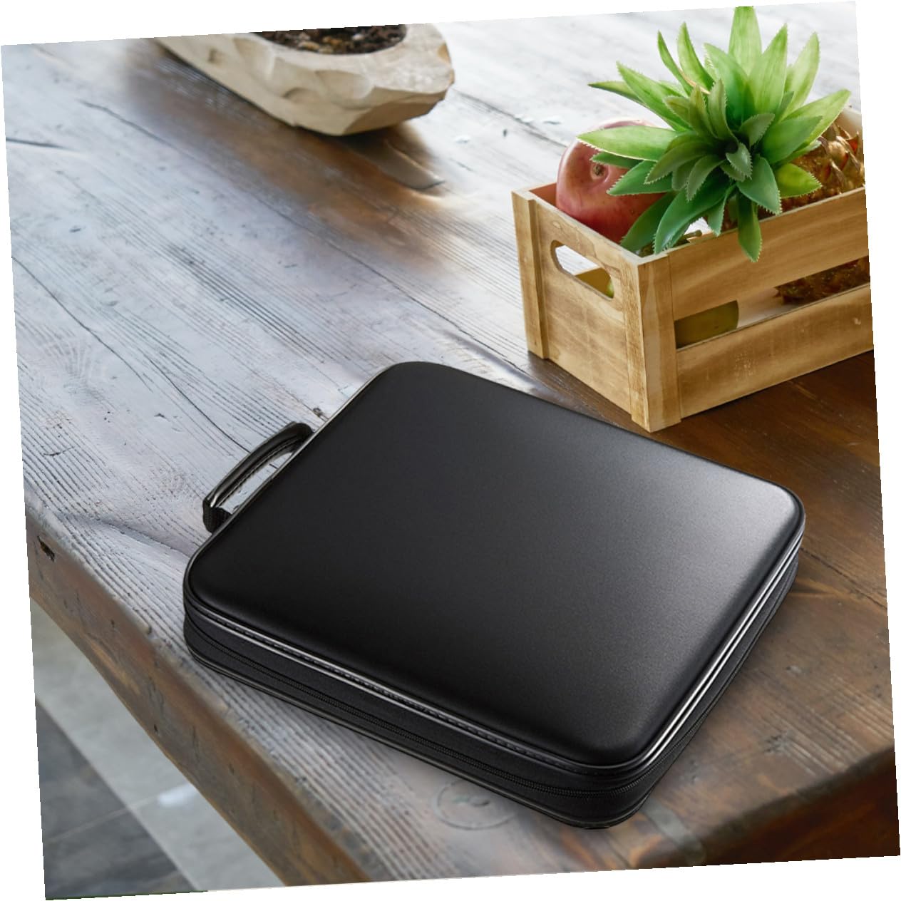 Custodia CD Portatile Posti con Organizer Resistente per Dvd Protezione da Polvere e Urti per Casa Auto e Viaggi