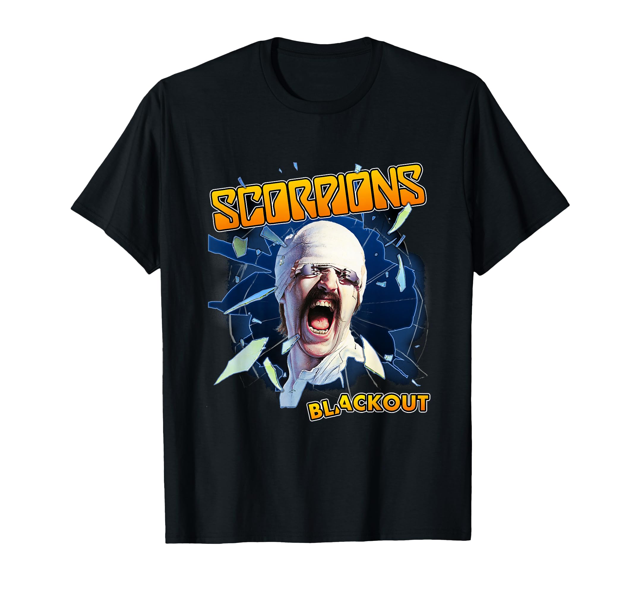 - Official Scorpions Blackout T-Shirt Small