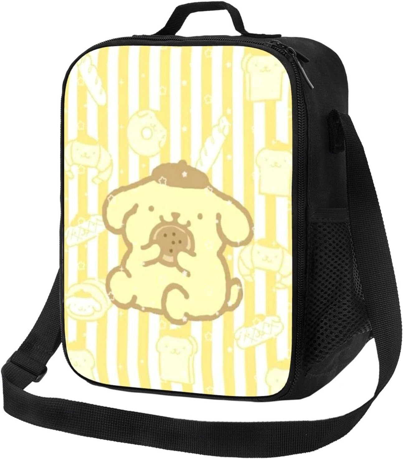 Anime Lunch Box For Women Men Large Insulated Lunchbox Pompompurin Lunch Tote Bag