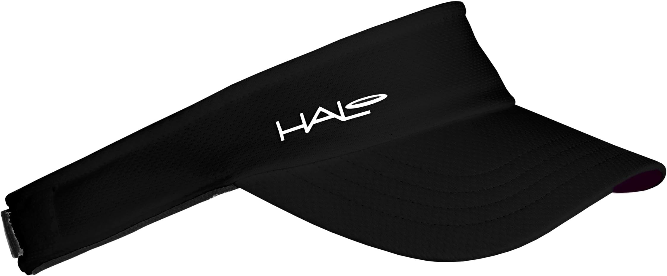Halo Headbands Sweatband Sport Visor, Black