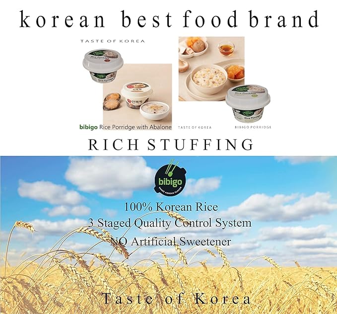 Porridge Tradicional Coreano CJ de Champiñón y Vegetales, 265g miniatura 7