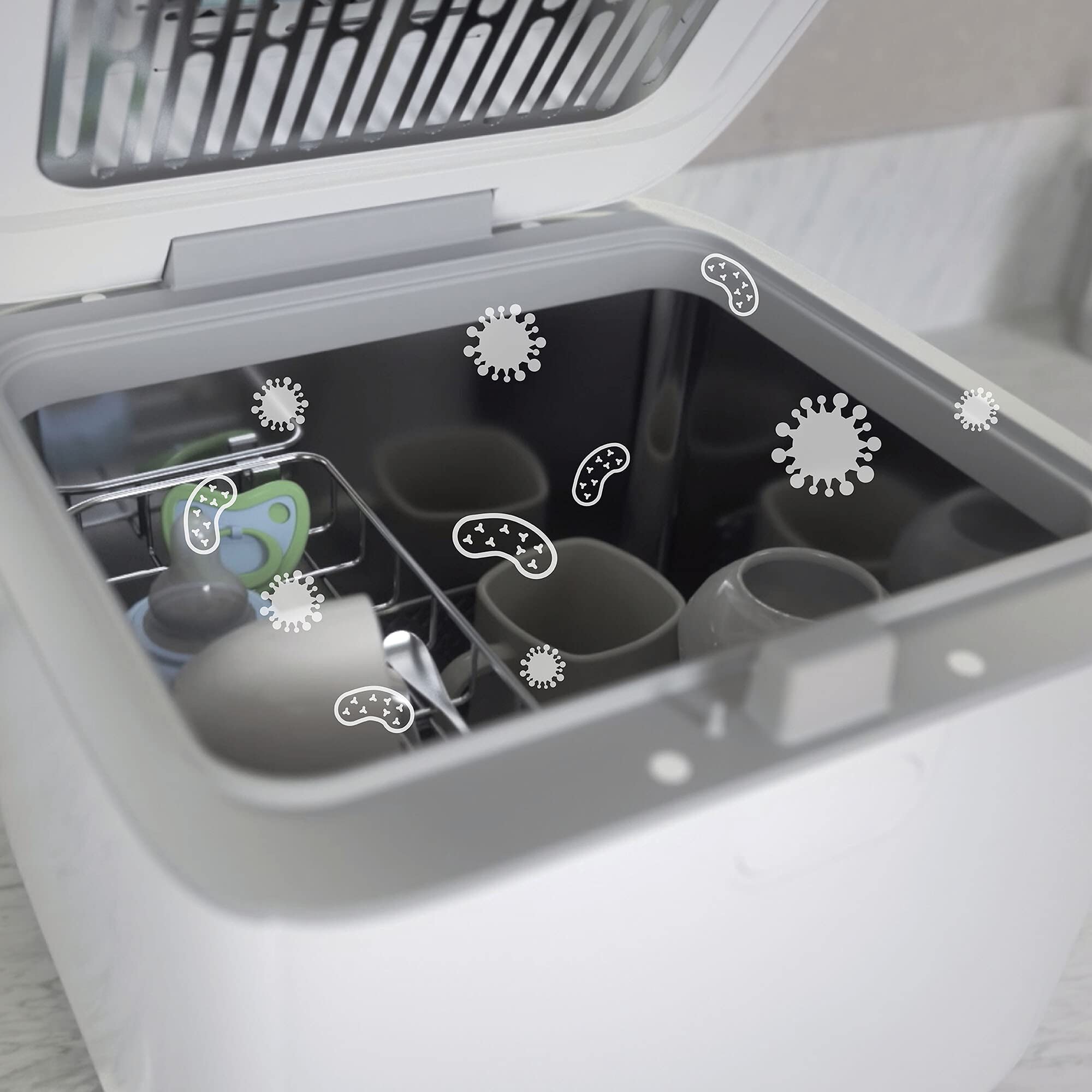 Philips UV-C Desinfektionsbox, 10L, 135W, Weiß