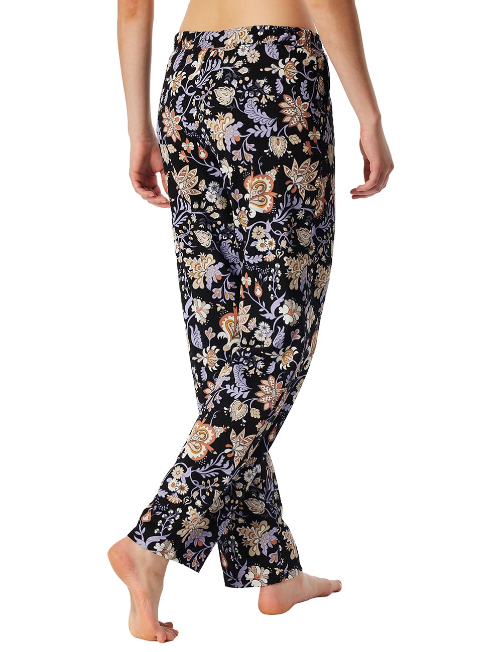 Schiesser Damen Schlafhose Lang Baumwolle - Dolna część od piżamy Kobiety