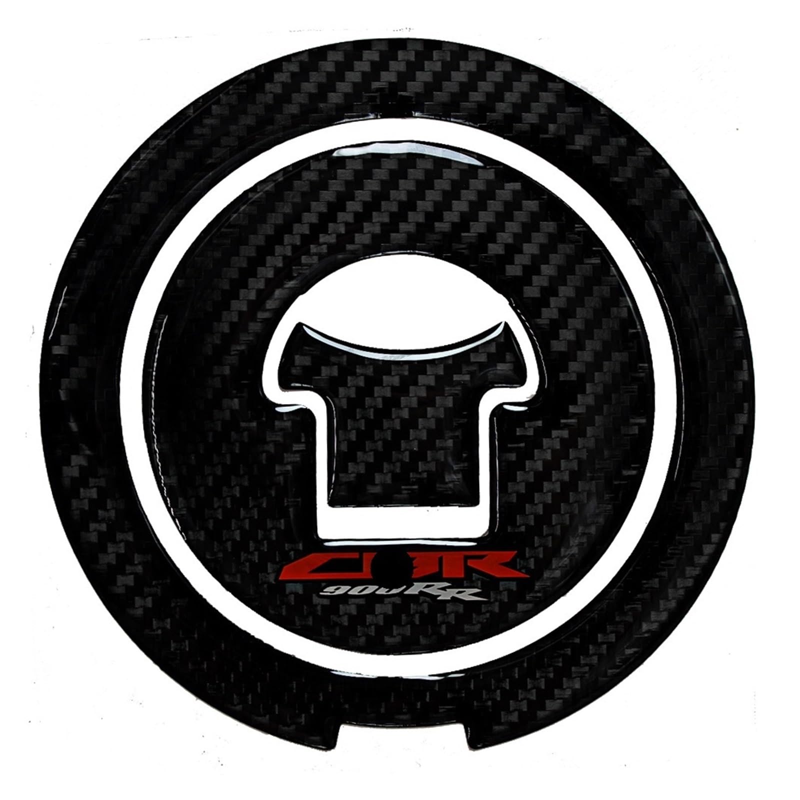 Motorcycle Gas Tank Sticker for CBR900RR 929RR 954RR 93-04 Motorcycle Carbon Fiber Protector Decals Oil Fuel Gas Cap Cover Decal Sticker Accessories