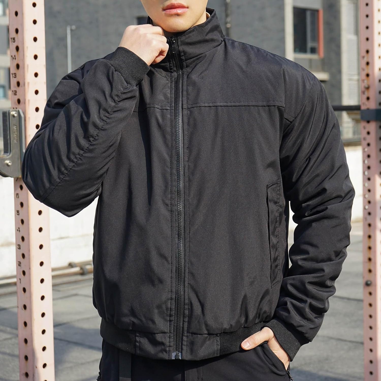 the GazettE フリース　アウター　もこもこ　黒 the GazettE フリース アウター もこもこ 黒 メンズ カジュアル