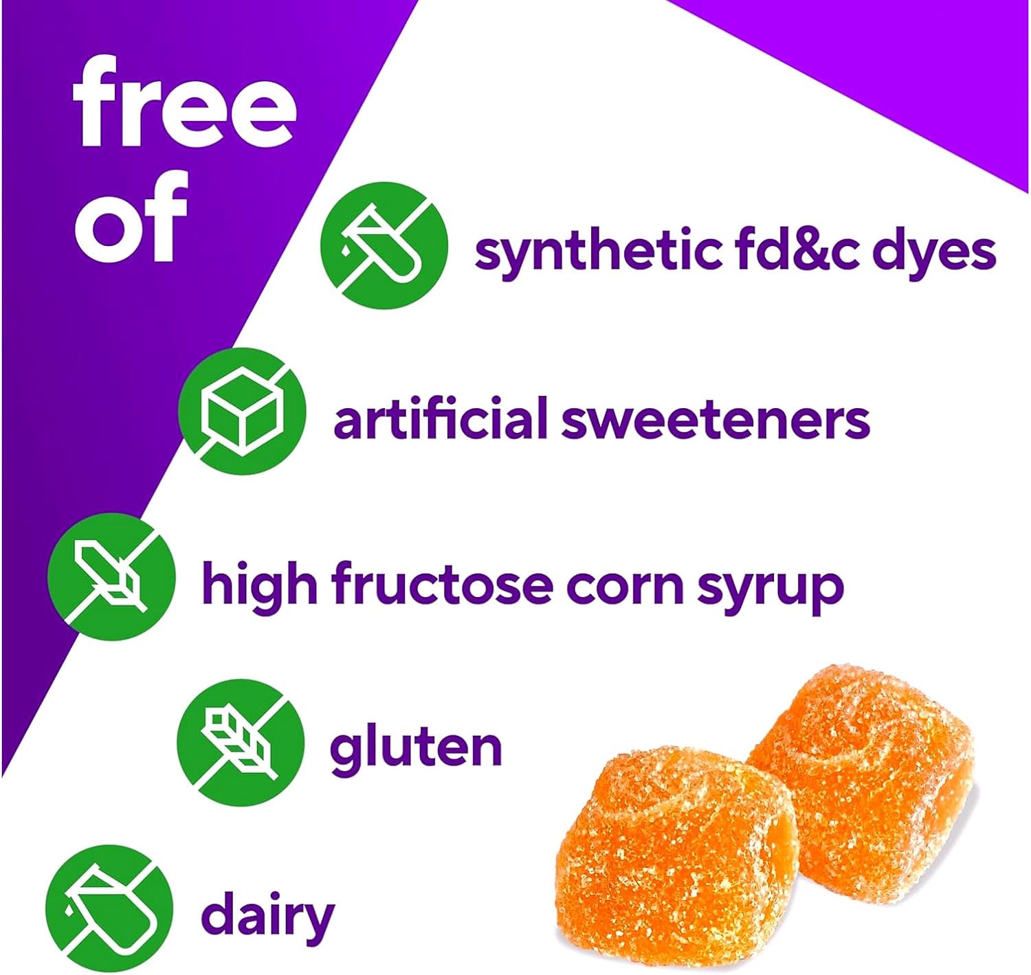 Vitafusion Power C Adult Vitamins Gummy, Immune Support, Natural Orange 150 ea (Pack of 2)