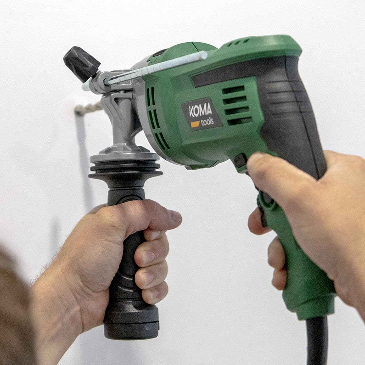 TALADRO PERCUTOR 750W 12x31,5x22cm KOMA TOOLS
