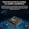 GSM020 Analizador de Rendimiento GNSS Velocímetro GPS+GLONASS | para Coche RC, Avión, Helicóptero, Dron Medición/Velocidad Máxima/Velocidad Promedio/Distancia/Medidor de Velocidad Alta y Vertical 5