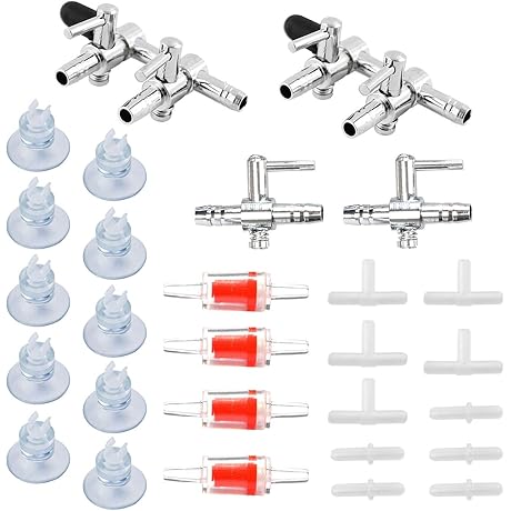 Air Pump Valve Flow Control Aquarium Splitter